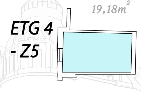 Grundriss Etage 4 Zimmer 5